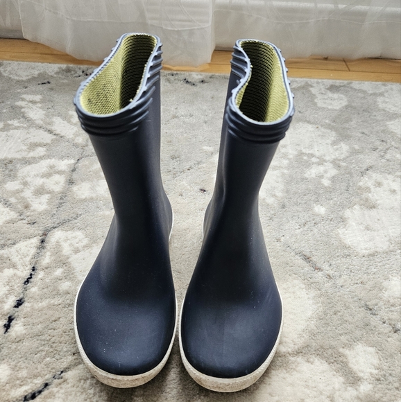 Toddler rain boots navy 8.5 - Picture 1 of 12